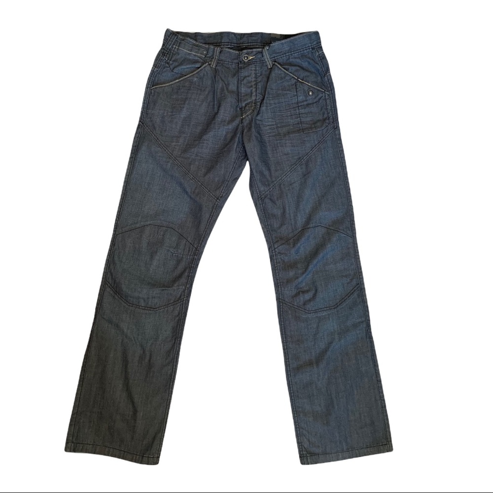 NWT Jack & Jones Loose Comfort Fit Straight Leg Regular Light Denim Black Jean